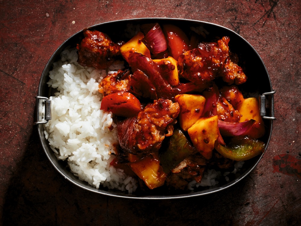 How to Make Chipotle Mango Sweet and Sour Pork from Kung Food by Jon
